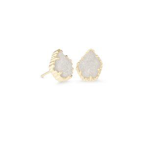 Kendra Scott Tessa Gold Stud Earrings Drusty